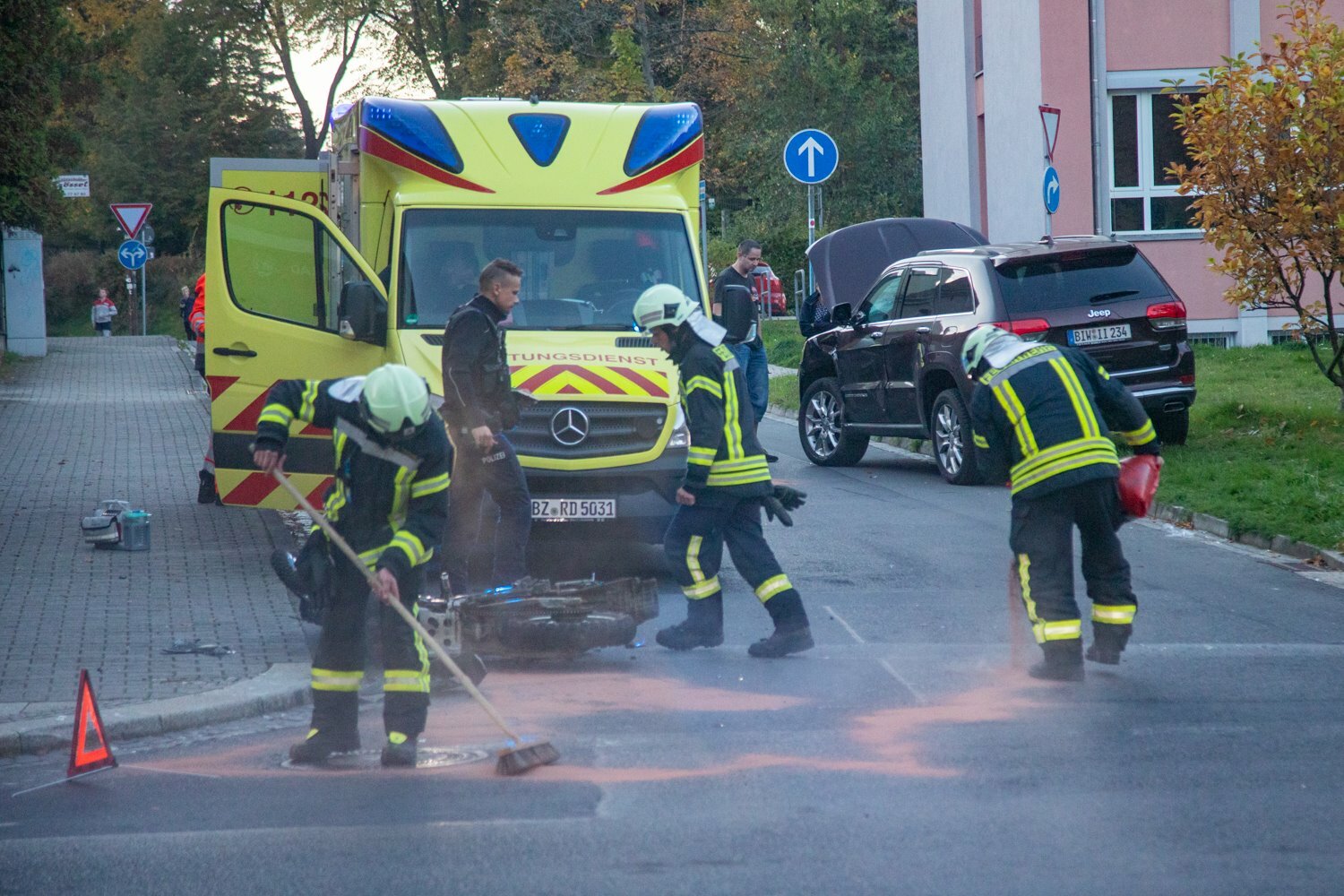 Motorradfahrer In Bischofswerda Schwer Verletzt Landkreis Bautzen