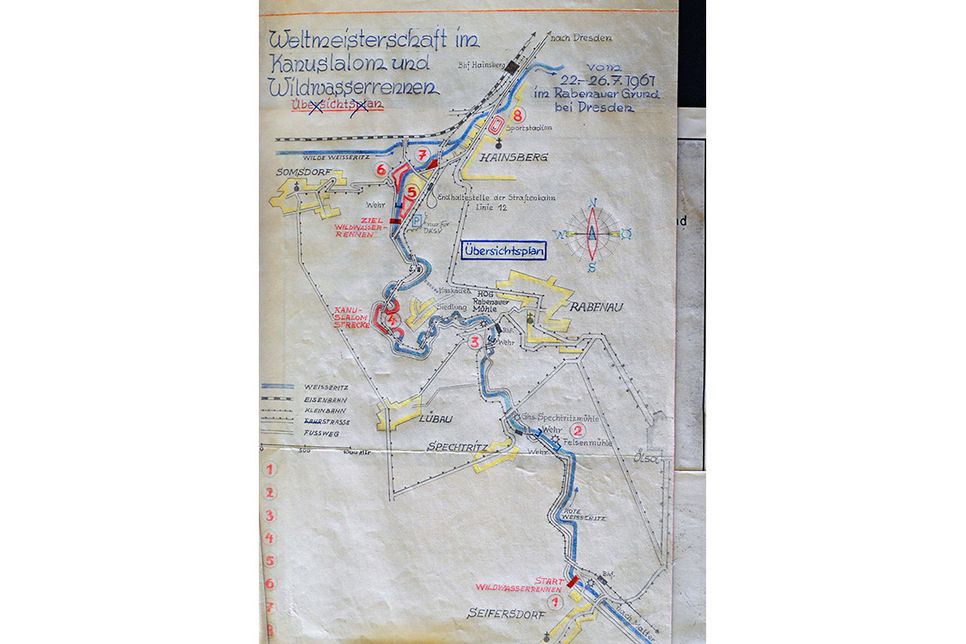Der Vater von Eberhard zeichnete sogar die offizielle Streckenkarte zur WM im Rabenauer Grund.