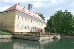 Das Jagdschloss im Graupaer Schlosspark.