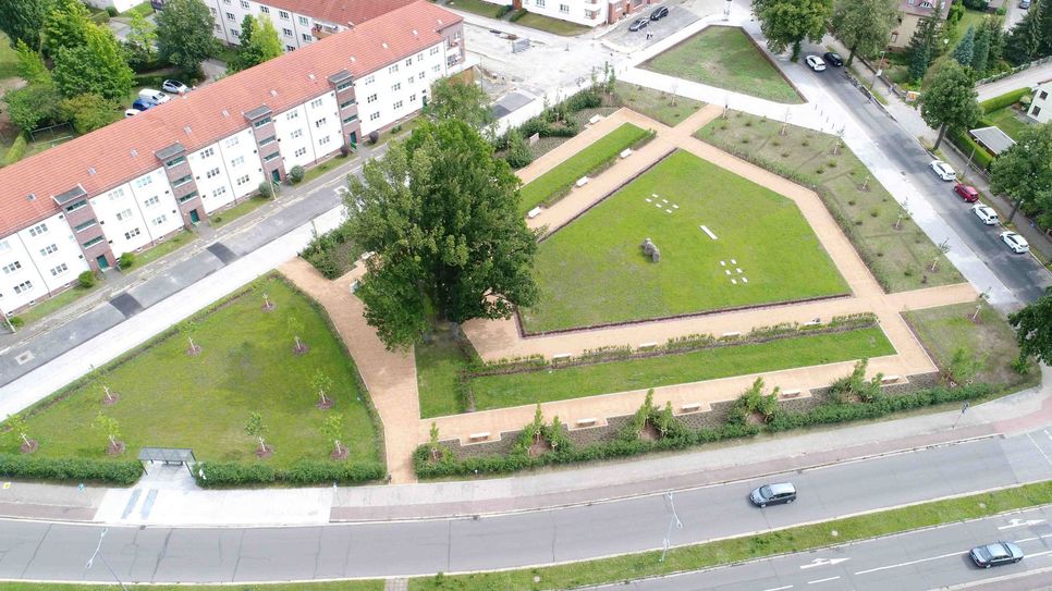 Der Platz des Gedenkens ist seit einigen Tagen wieder nutzbar.