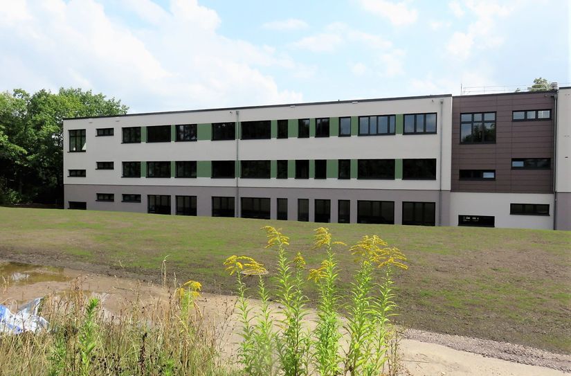 Schulgebäude der Wilhelmine Reichard Schule.