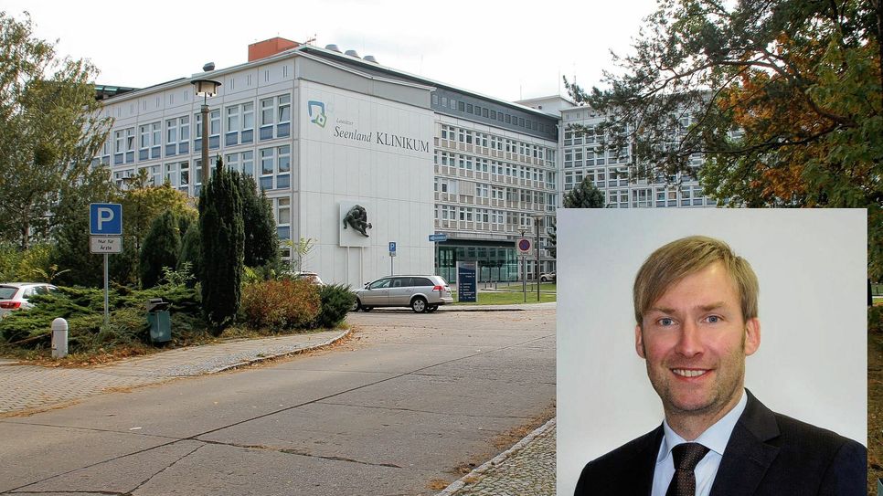 Jörg Scharfenberg ist Geschäftsführer des Lausitzer Seenland-Klinikums in Hoyerswerda. Fotos: hgb