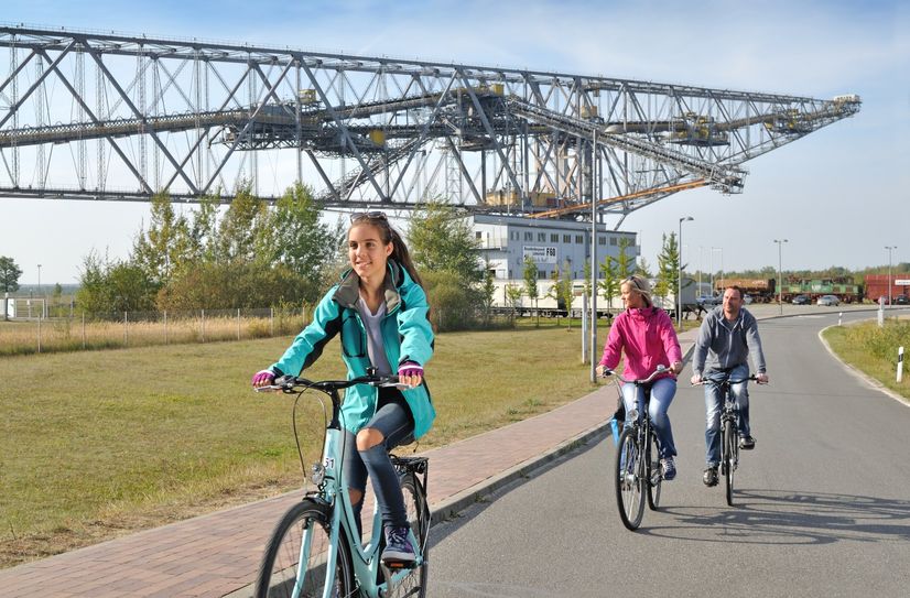 Die »Niederlausitzer Bergbautour« führt auch am Besucherbergwerk F60 vorbei.