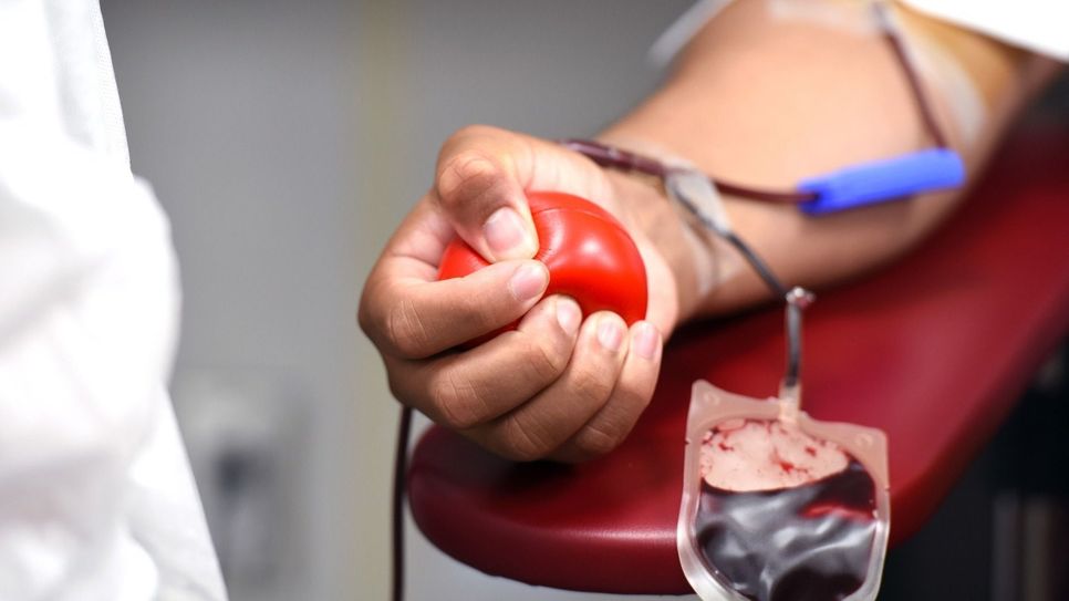 Blut spenden kann Leben retten.