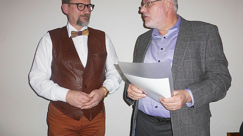 Ulf Großmann (li.) und Carsten Liebig. Foto: www.zoo-goerlitz.de, S. Hammer