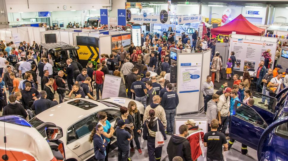 Die Feuerwehrmesse „Florian“ ist immer gut besucht. Foto: creatyp