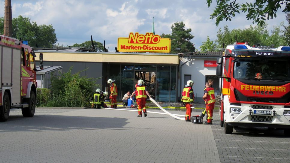 Die Ermittlungen ergaben, dass es aufgrund eines technischen Defekts zu dem Brand im Radeberger Netto-Markt gekommen ist. Foto: Matthias Stark