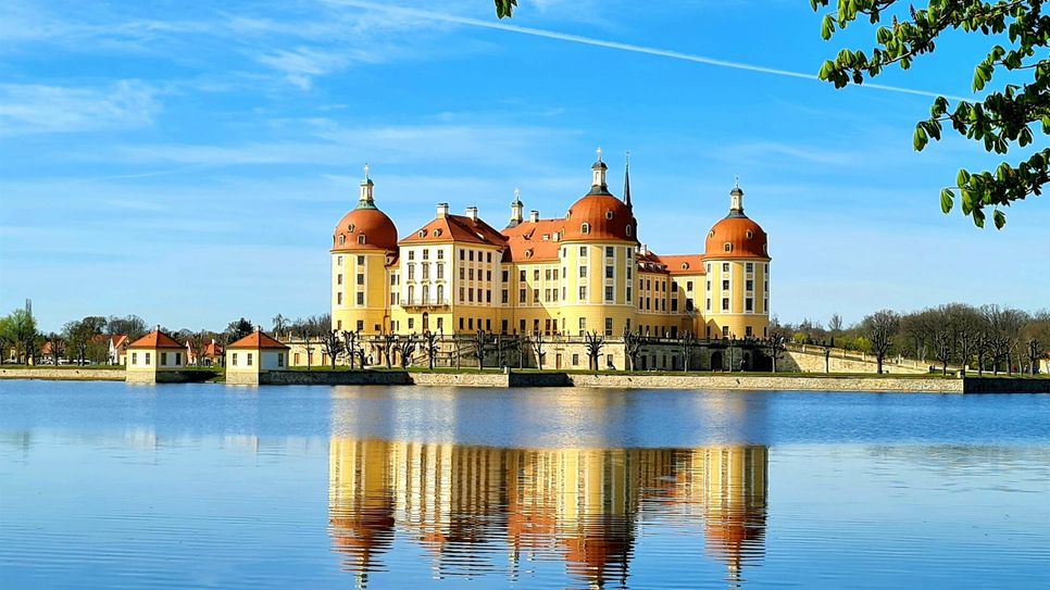 Immer wieder einen Ausflug wehrt - Schloss Moritzburg.