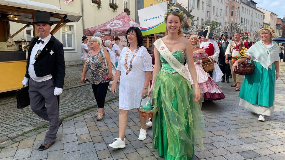 Umzug zum Spremberger Heimatfest 2024.