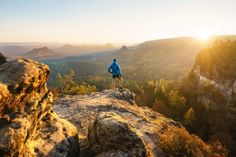 Grandioser Fotospot: Am Gleitmannshorn mit Blick in den Kleinen Zschand lassen sich beeindruckende Lichtstimmungen einfangen.