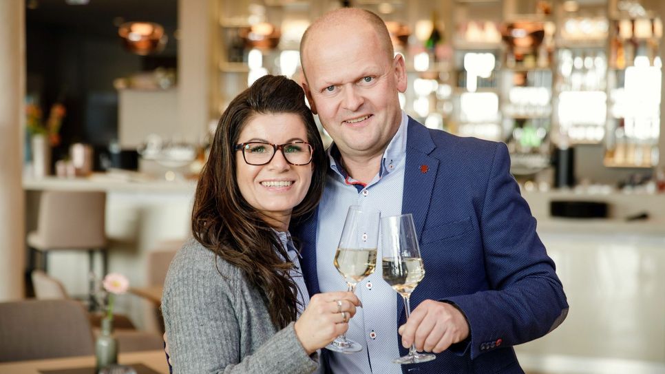 Carolin und Carsten Rühle.                 Foto: C. Jacquemin