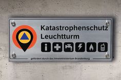 Katastrophenschutz Leuchtturm.