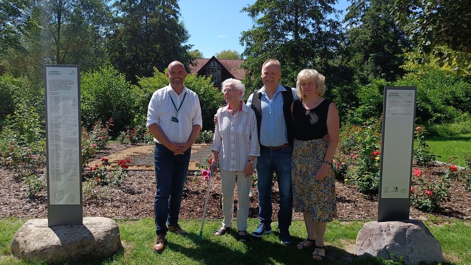 Auf der Schlossinsel wurde Ende Juli das neue Zuhause der Rosen offiziell eingeweiht.