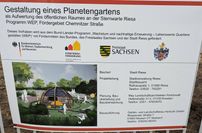 Neuer Planetengarten in Weida entsteht.