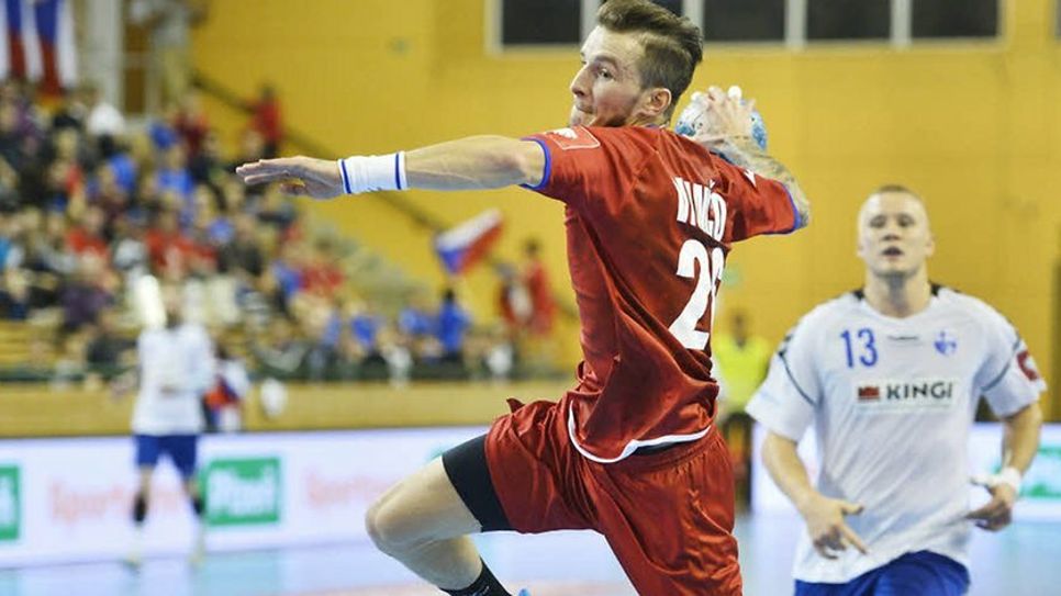 Marek Vanco für die tschechische Nationalmannschaft, Oktober 2018, Quelle: Ceská Házená