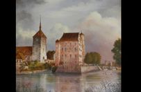 Schloss Schönfeld um 1815.