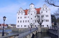 Blick auf Schloss Schönfeld.