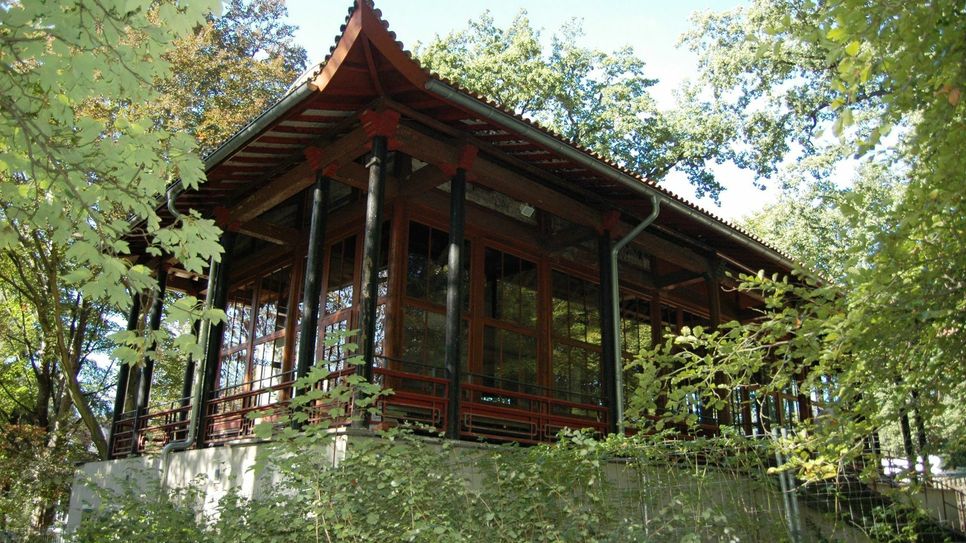 Der Chinesische Pavillon im Stadtteil Weißer Hirsch. Foto: Pohl