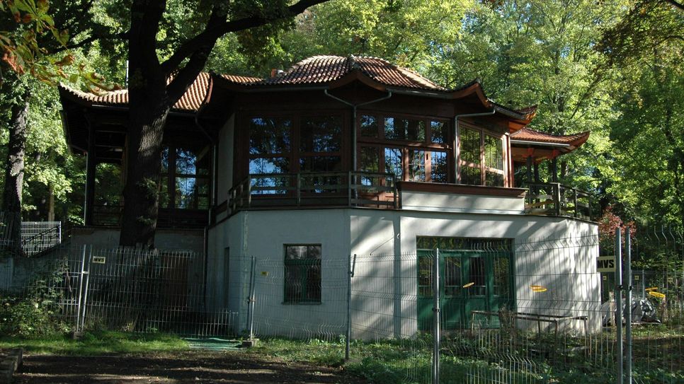 Der Chinesische Pavillon im Stadtteil Weißer Hirsch. Foto: Pohl