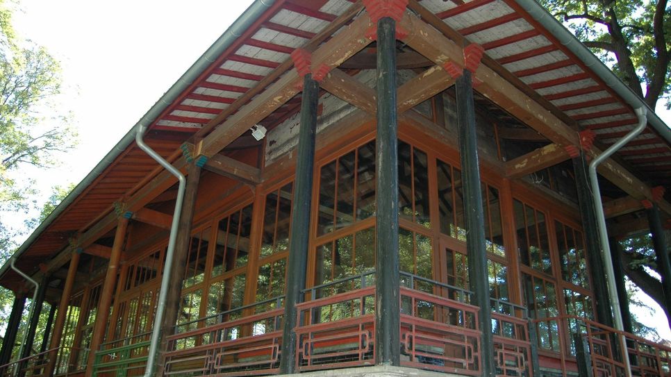 Der Chinesische Pavillon im Stadtteil Weißer Hirsch. Foto: Pohl