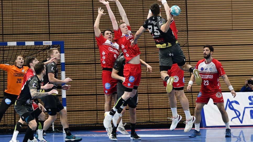 Dresdner Handballer sind Ende August beim Zweitliga-Aufsteiger gefordert.