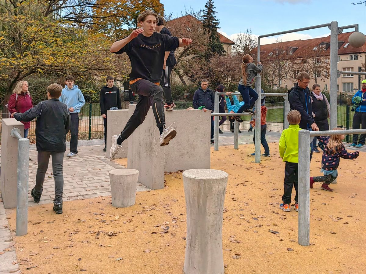 Dresden has its first city parkour – Dresden