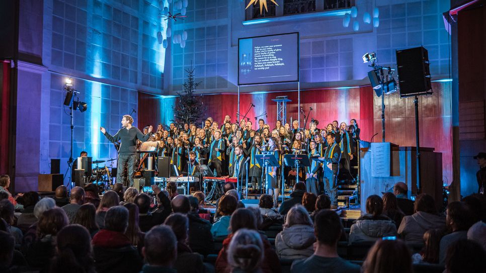 Der Gospelchor der Gospelnight Dresden feiert in diesem Jahr die Familie.