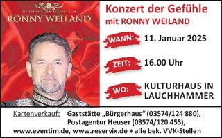 Ronny Weiland in Lauchhammer