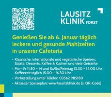 Essenspläne Klein_Lausitz Klinik Forst