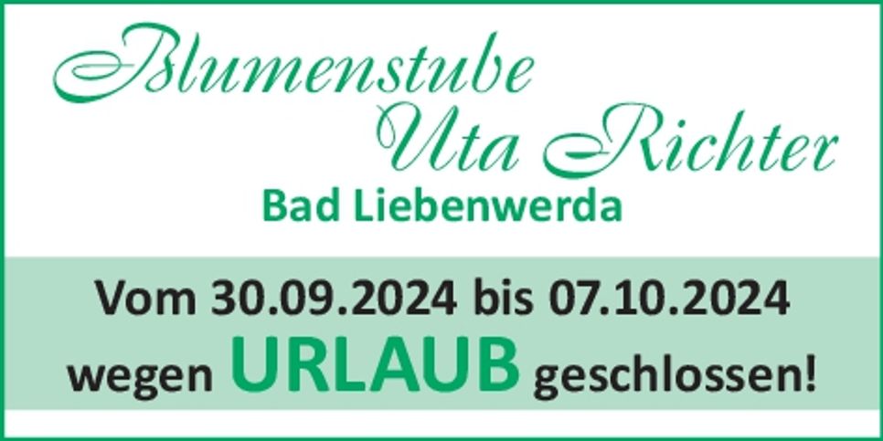 Urlaub 2024