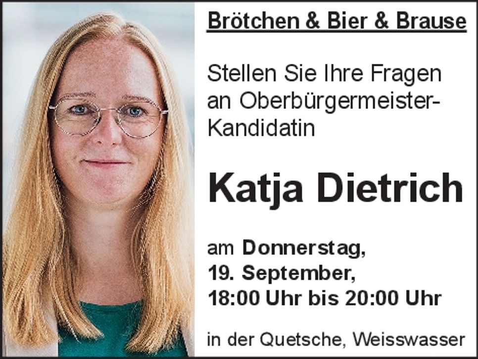 Katja Dietrich/OB Kandidatin