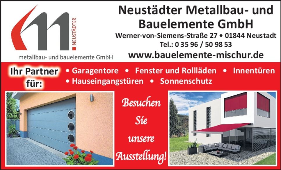 Neustädeter Metallbau- u. Bauelemente...