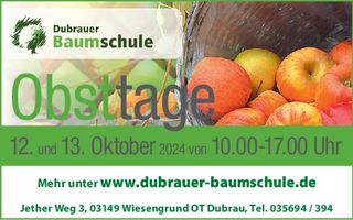 Obsttage Baumschule Radatz