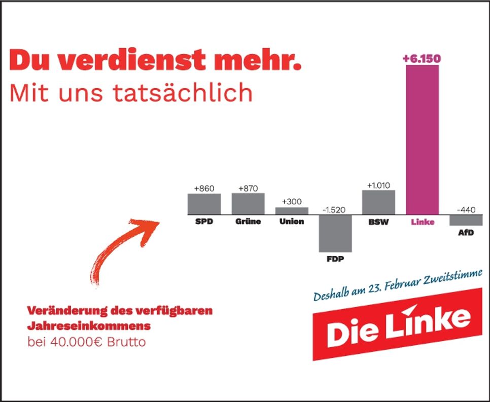 Die Linke Wahlwerbung