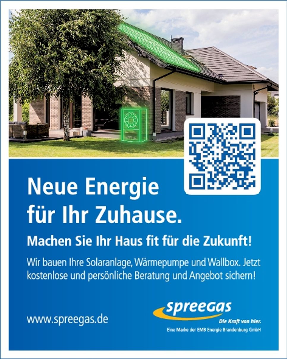 SpreeGas Titel - Neue Energie für ...