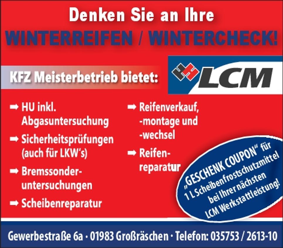 Reifenwechsel LCM