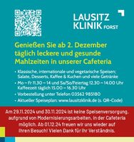 Essenspläne Klein_Lausitz Klinik Forst