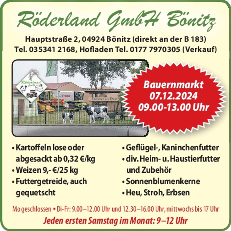 Röderland GmbH - Bauernmarkt 