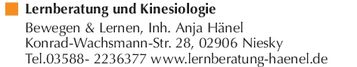 Lernberatung und Kinesiologie