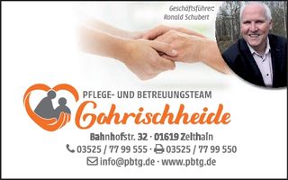 Pflege- und Betreuungsteam Gohrischheide