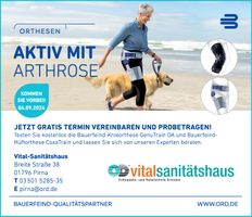 Aktionstag Arthrose Pirna 04.09.