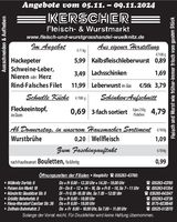 Fleisch- & Wurstmarkt