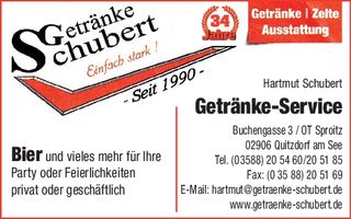 Getränke Schubert