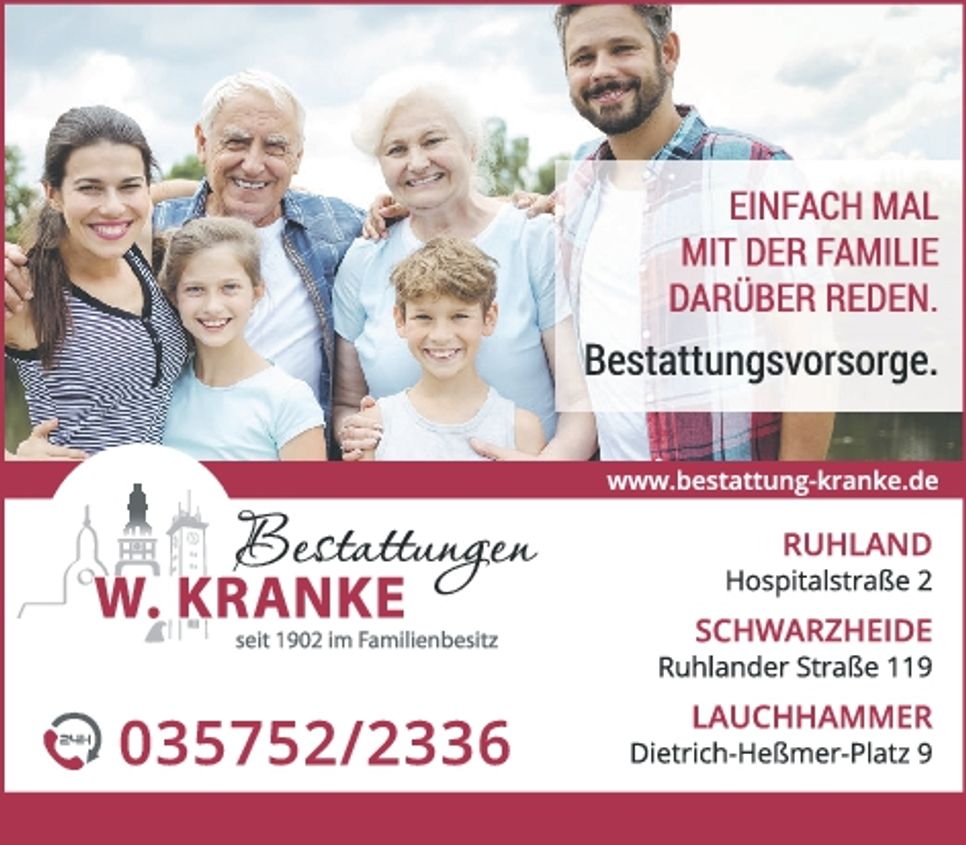 Bestattungen Kranke - Trauerseite