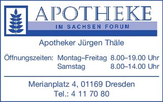 Westhangfest - Apotheke Sachsenforum