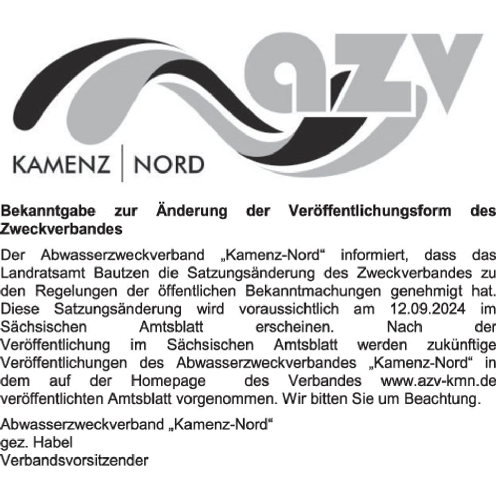 AZV KM/N Änderungen