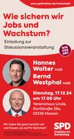 SPD Hannes Walter Veranstaltung