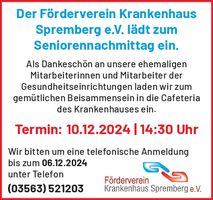 Seniorennachmittag _Förderv.Krankenhaus