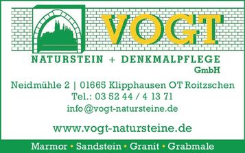 Vogt  Zeit des Gedenkens