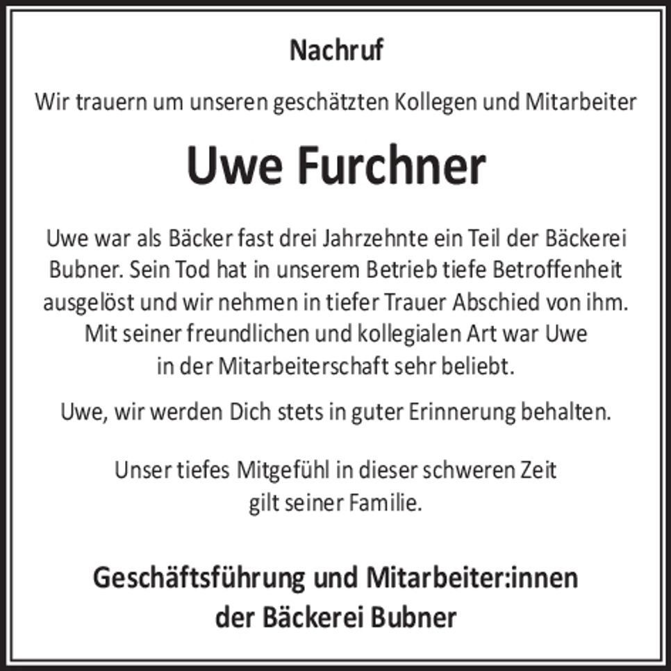 Bubner NR Furchner